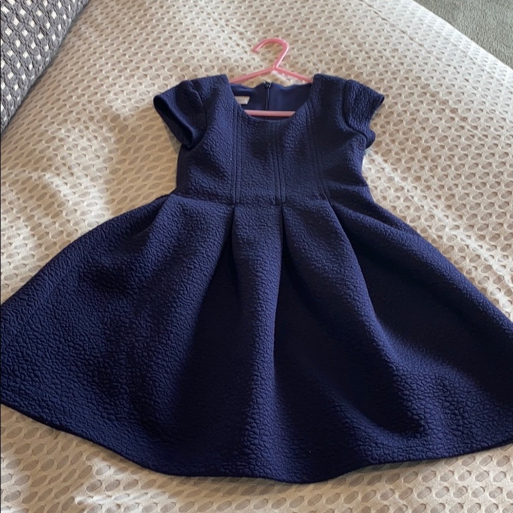 Bonnie Jean Dress size 6 navy blue